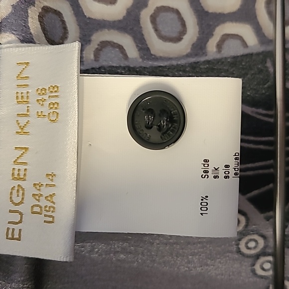 Blouse 100% silk by eugen klein - Picture 2 of 5